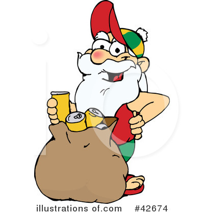 Santa Clipart #42674 by Dennis Holmes Designs