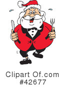 Santa Clipart #42677 by Dennis Holmes Designs