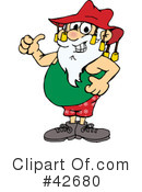 Santa Clipart #42680 by Dennis Holmes Designs