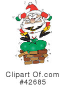 Santa Clipart #42685 by Dennis Holmes Designs