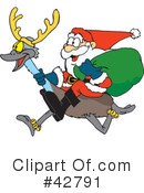 Santa Clipart #42791 by Dennis Holmes Designs