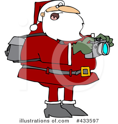 Royalty-Free (RF) Santa Clipart Illustration by djart - Stock Sample #433597