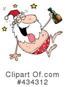Santa Clipart #434312 by Hit Toon