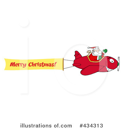 Royalty-Free (RF) Santa Clipart Illustration by Hit Toon - Stock Sample #434313