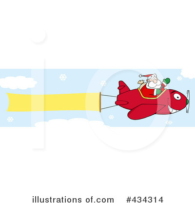 Royalty-Free (RF) Santa Clipart Illustration by Hit Toon - Stock Sample #434314