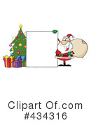 Santa Clipart #434316 by Hit Toon