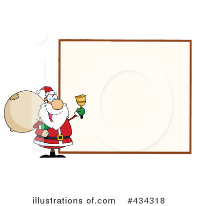 Royalty-Free (RF) Santa Clipart Illustration by Hit Toon - Stock Sample #434318