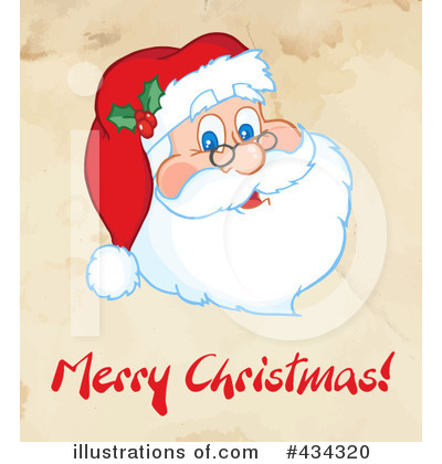 Royalty-Free (RF) Santa Clipart Illustration by Hit Toon - Stock Sample #434320