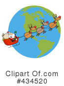 Santa Clipart #434520 by Hit Toon