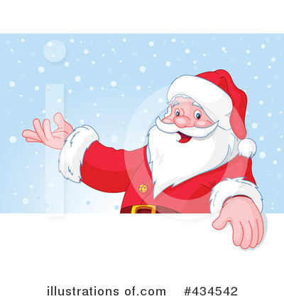 Royalty-Free (RF) Santa Clipart Illustration by Pushkin - Stock Sample #434542