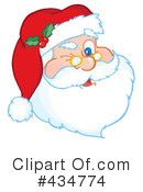Santa Clipart #434774 by Hit Toon