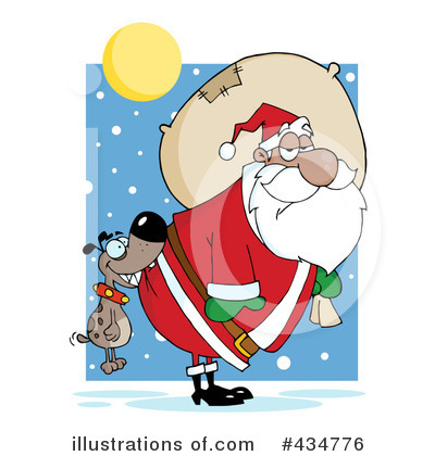 Royalty-Free (RF) Santa Clipart Illustration by Hit Toon - Stock Sample #434776