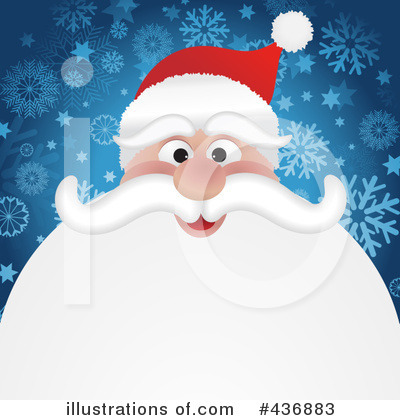 Royalty-Free (RF) Santa Clipart Illustration by KJ Pargeter - Stock Sample #436883