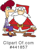 Santa Clipart #441857 by toonaday