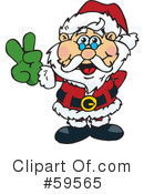 Santa Clipart #59565 by Dennis Holmes Designs