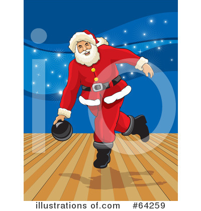 Santa Clipart #64259 by David Rey