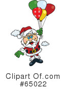 Santa Clipart #65022 by Dennis Holmes Designs
