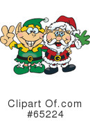 Santa Clipart #65224 by Dennis Holmes Designs