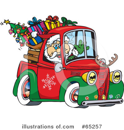 Santa Clipart #65257 by Dennis Holmes Designs
