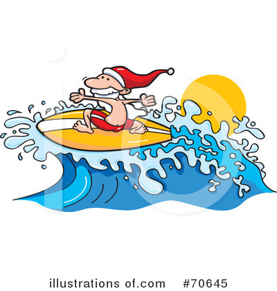 Royalty-Free (RF) Santa Clipart Illustration by jtoons - Stock Sample #70645