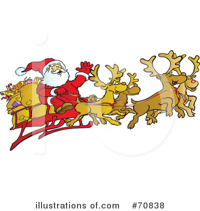 Santa Clipart #70838 by Snowy