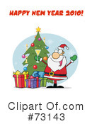 Santa Clipart #73143 by Hit Toon
