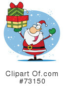Santa Clipart #73150 by Hit Toon