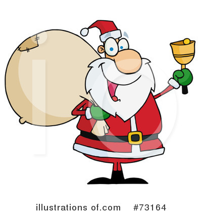 Royalty-Free (RF) Santa Clipart Illustration by Hit Toon - Stock Sample #73164