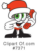 Santa Clipart #7371 by Toons4Biz