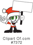 Santa Clipart #7372 by Mascot Junction