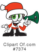 Santa Clipart #7374 by Mascot Junction