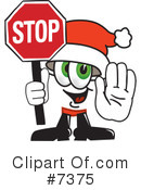 Santa Clipart #7375 by Mascot Junction