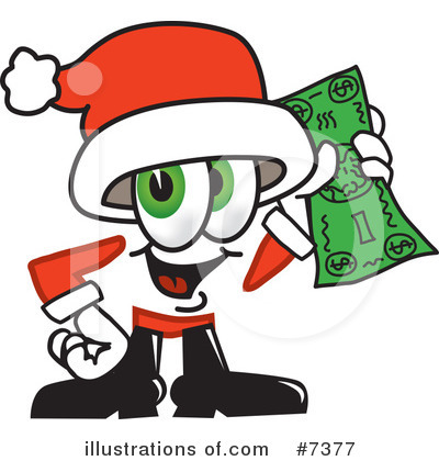 Santa Clipart #7377 by Toons4Biz
