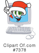 Santa Clipart #7378 by Mascot Junction