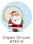 Santa Clipart #76016 by Hit Toon