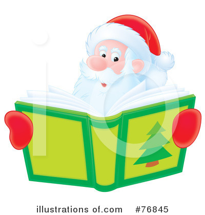Royalty-Free (RF) Santa Clipart Illustration by Alex Bannykh - Stock Sample #76845