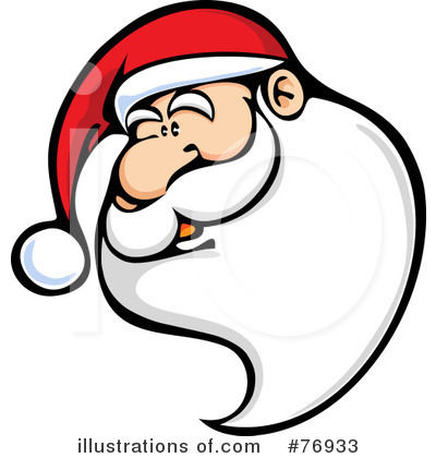 Royalty-Free (RF) Santa Clipart Illustration by Qiun - Stock Sample #76933