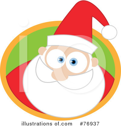 Royalty-Free (RF) Santa Clipart Illustration by Qiun - Stock Sample #76937