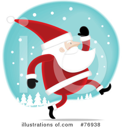 Royalty-Free (RF) Santa Clipart Illustration by Qiun - Stock Sample #76938