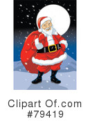 Santa Clipart #79419 by Lawrence Christmas Illustration