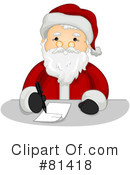 Santa Clipart #81418 by BNP Design Studio