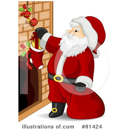 Christmas Stockings Clipart #81424 by BNP Design Studio