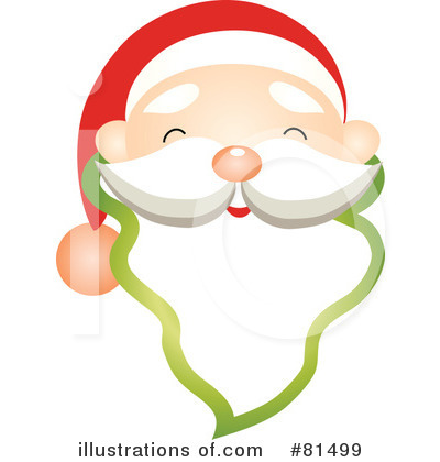 Royalty-Free (RF) Santa Clipart Illustration by OnFocusMedia - Stock Sample #81499