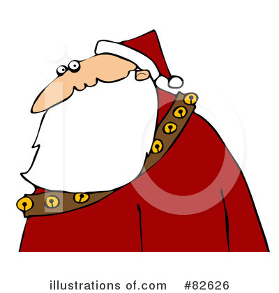 Royalty-Free (RF) Santa Clipart Illustration by djart - Stock Sample #82626
