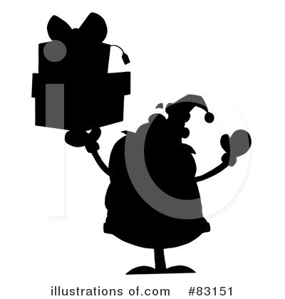 Royalty-Free (RF) Santa Clipart Illustration by Hit Toon - Stock Sample #83151