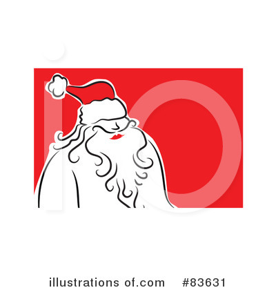 Royalty-Free (RF) Santa Clipart Illustration by Prawny - Stock Sample #83631