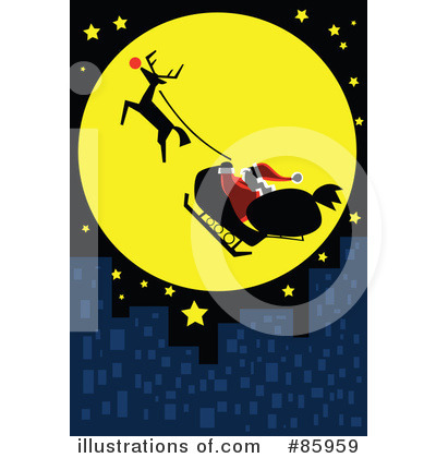 Royalty-Free (RF) Santa Clipart Illustration by mayawizard101 - Stock Sample #85959