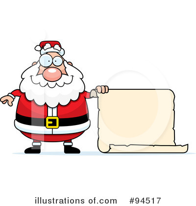 Royalty-Free (RF) Santa Clipart Illustration by Cory Thoman - Stock Sample #94517