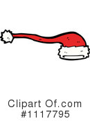Santa Hat Clipart #1117795 by lineartestpilot