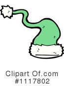 Santa Hat Clipart #1117802 by lineartestpilot